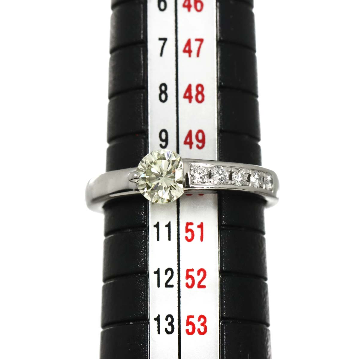 Diamond 0.54/0.09ct Ring Pt Platinum Size5.25(US)