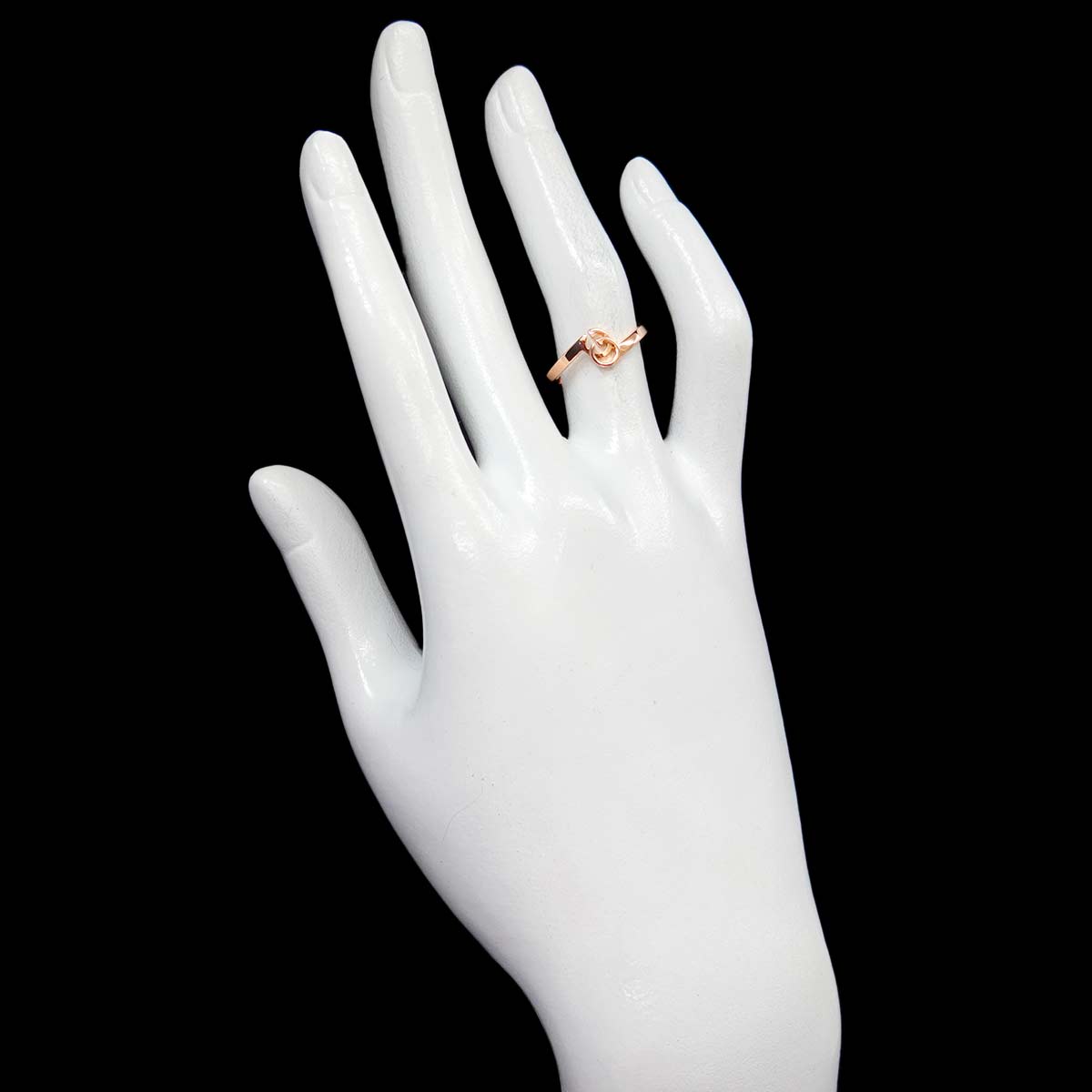 GG Running Ring 18K Pink Gold 750 size11 5.25-5.5(US)