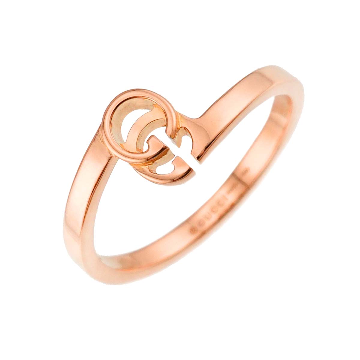 GG Running Ring 18K Pink Gold 750 size11 5.25-5.5(US)