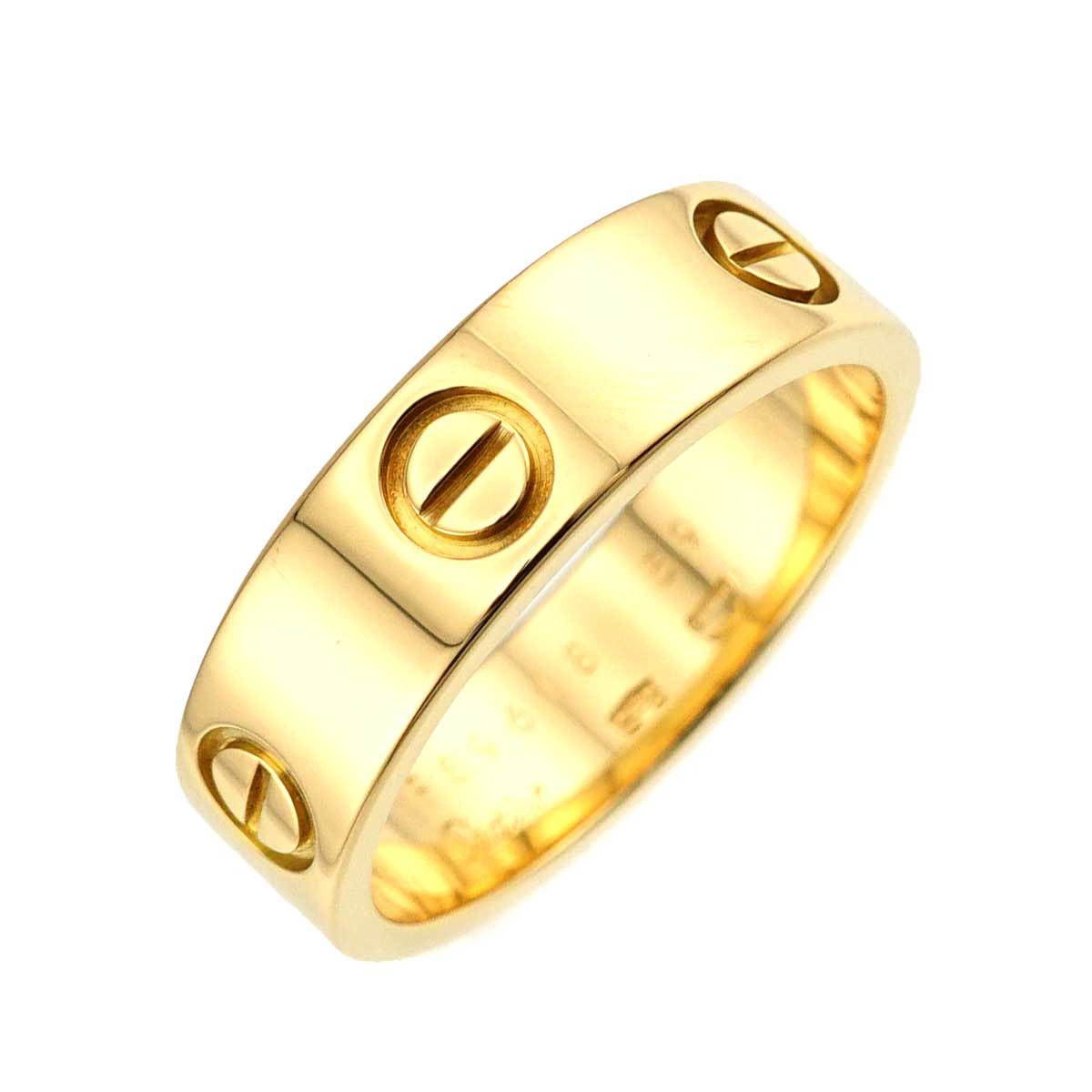 Love Ring 18K Yellow Gold 750 size59 8.25(US)