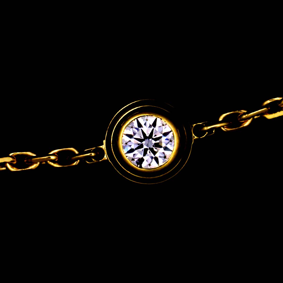 d Amour Diamond Bracelet XS 18K Yellow Gold 750