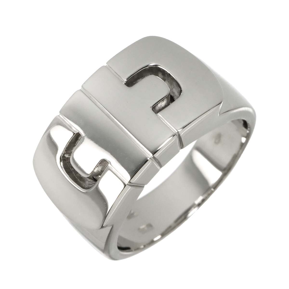 Parentesi Ring 18K White Gold 750 Size10-10.25(US)