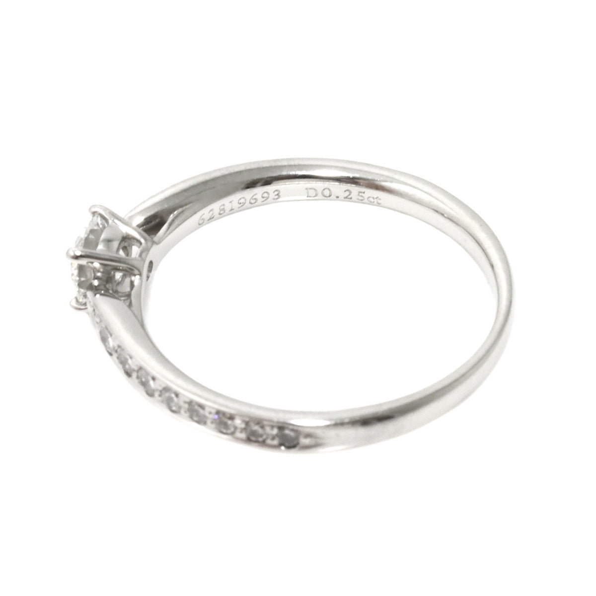 Harmony Diamond 0.25ct Ring Pt Size4.5-4.75(US)