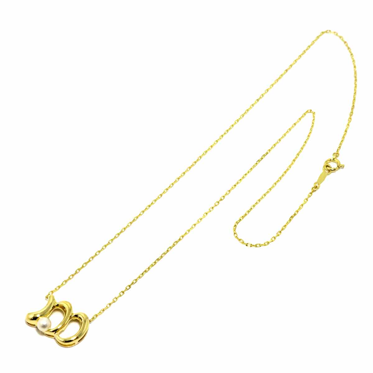 Baby Pearl 3.8mm Necklace 18K YG 750