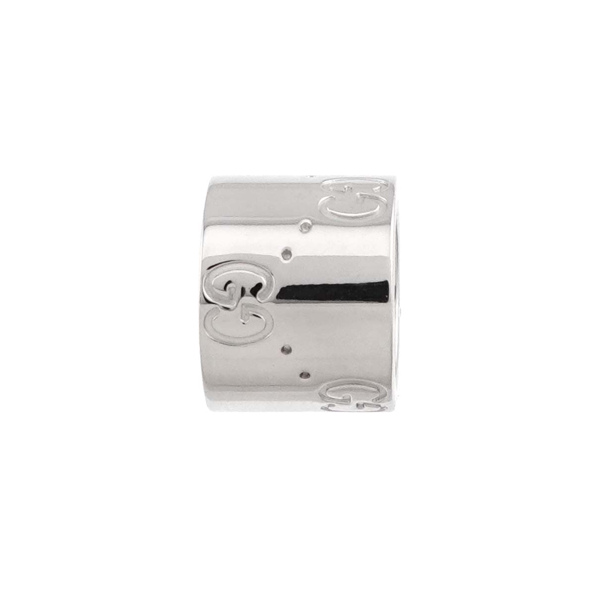 Icon Pendant Top 18K White Gold 750