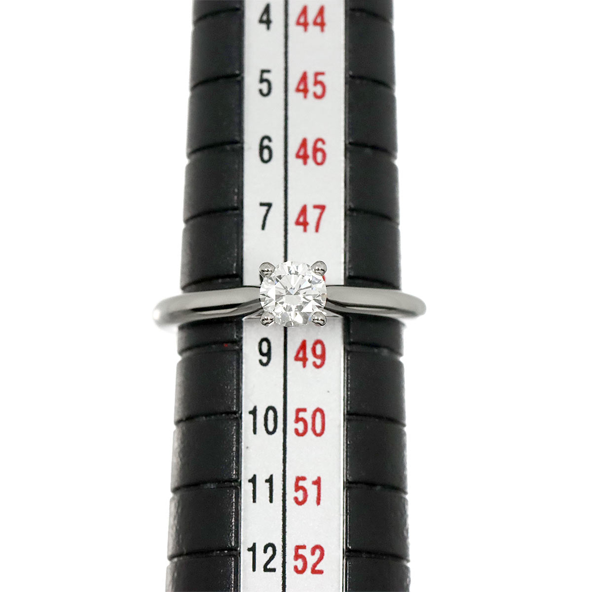 Diamond 0.30ct F/IF/EX Ring Pt Size48 4.5(US)