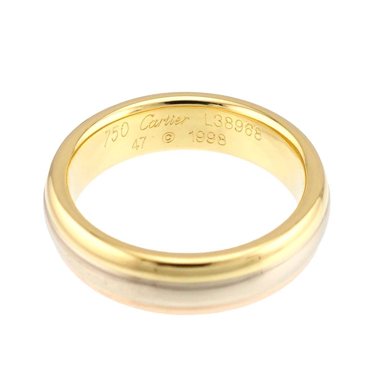 Vendome Ring 18K YG WG PG 750 size47 3.75-4(US)