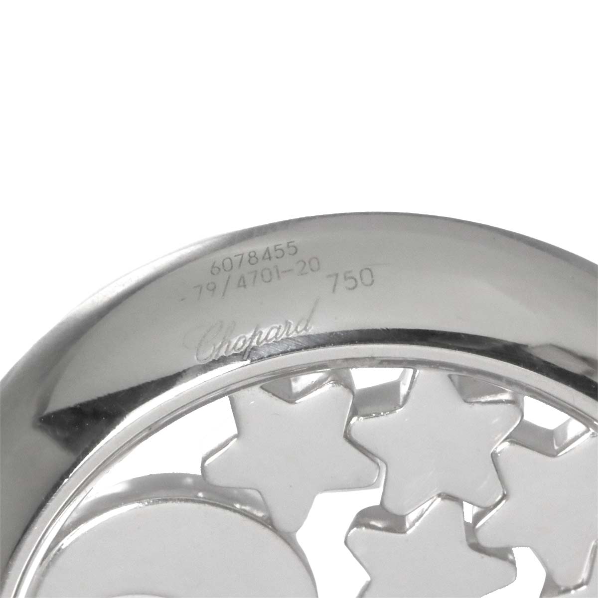 Happy Diamond Pendant Top 18K White gold 750