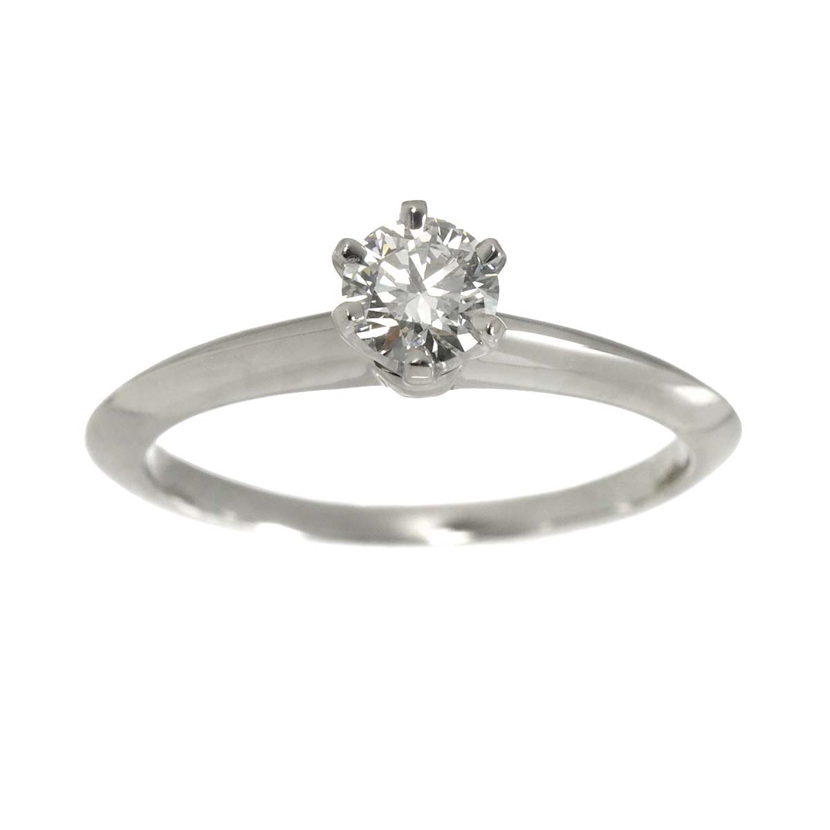 Diamond 0.30ct Ring Pt 4.5-4.75(US)