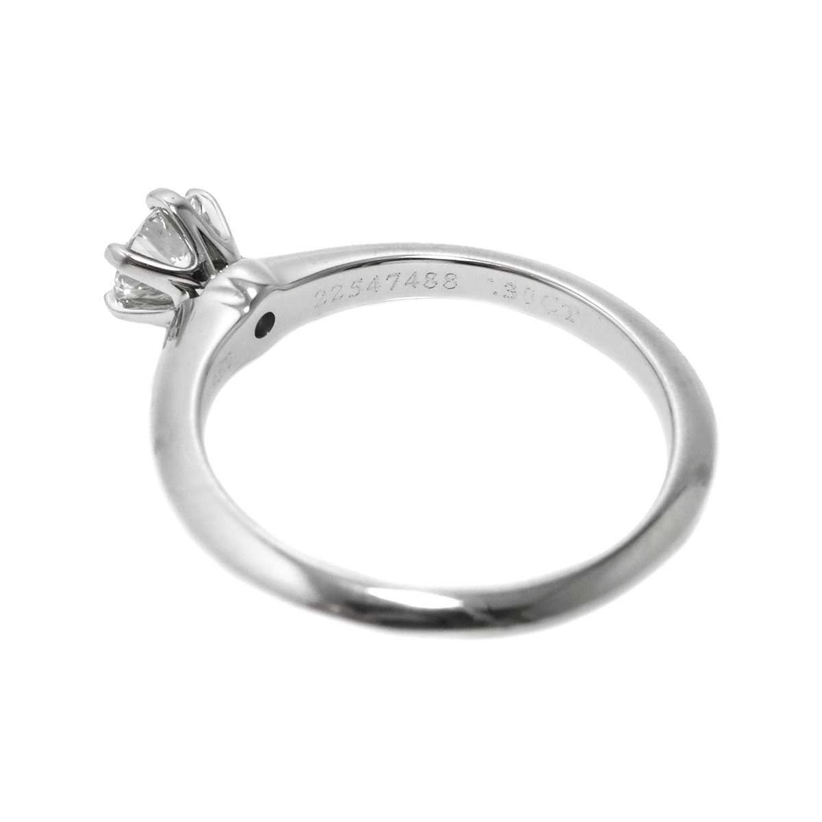 Diamond 0.30ct Ring Pt 4.5-4.75(US)