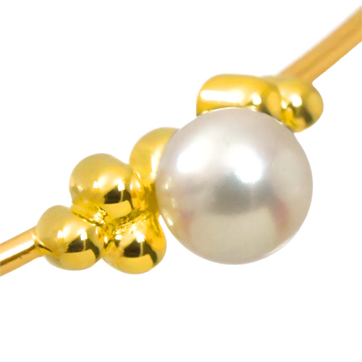 Akoya Pearl 6.3mm Bracelet 18K YG 750