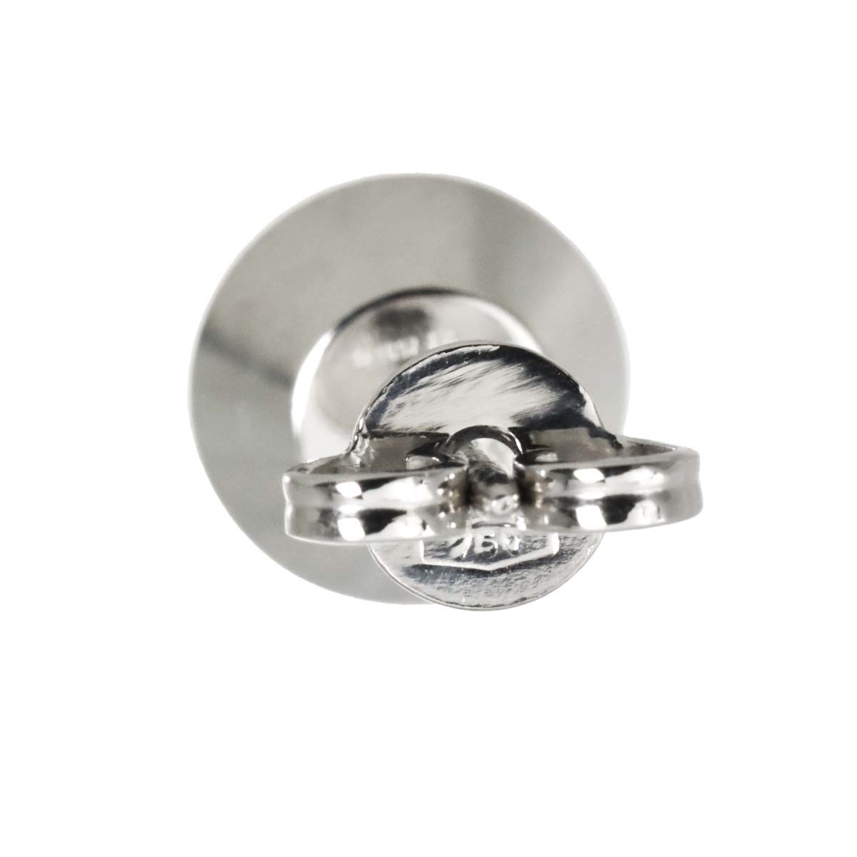 Earrings Pierced 18K White Gold 750