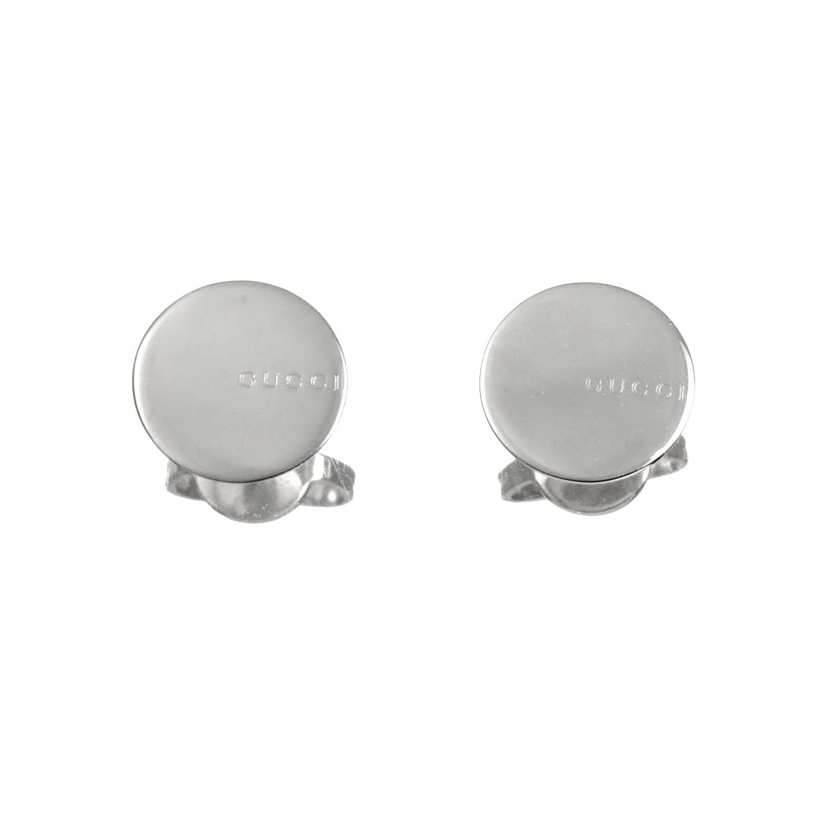Earrings Pierced 18K White Gold 750
