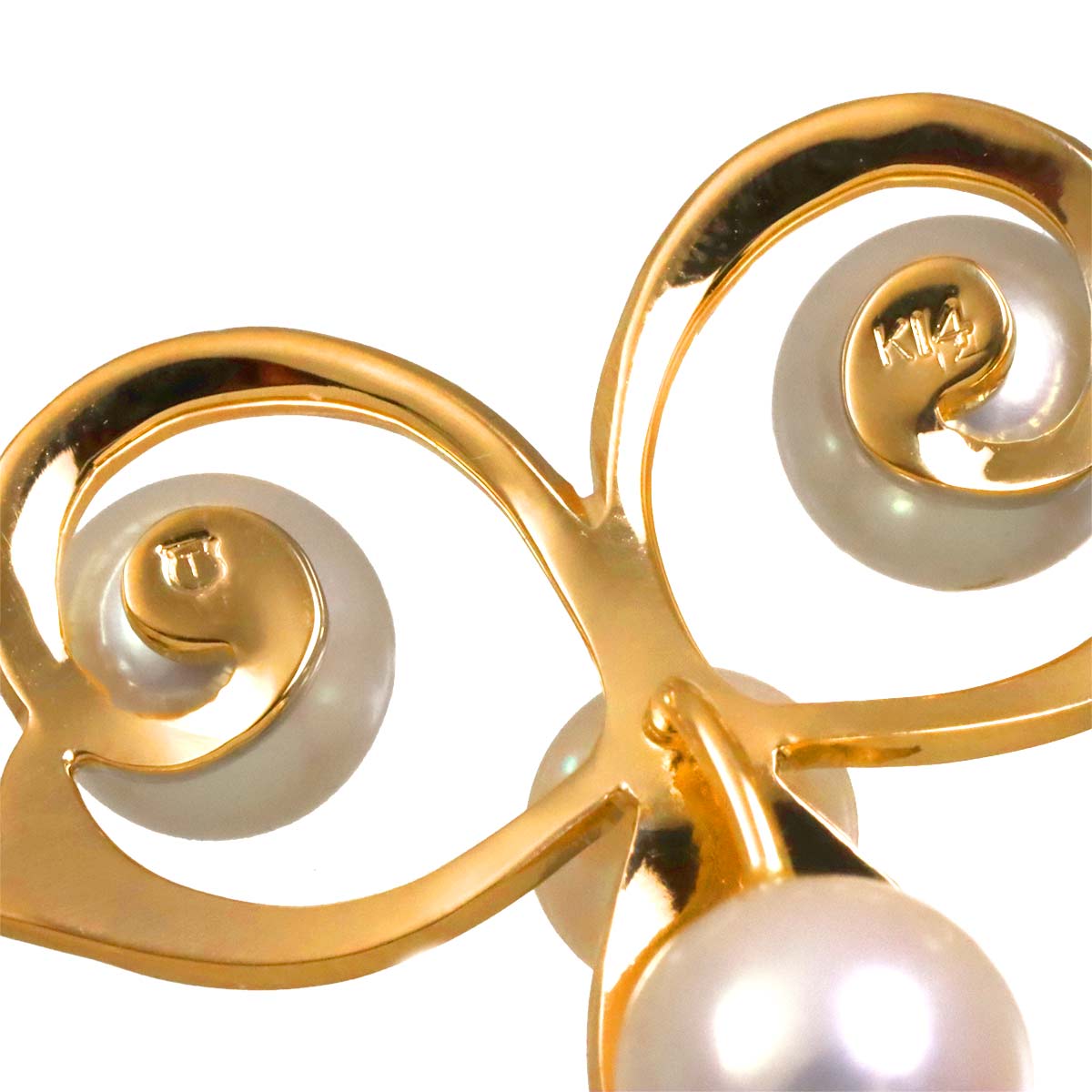 Akoya Pearl 7.1-4.5mm Necklace 18K PG 750