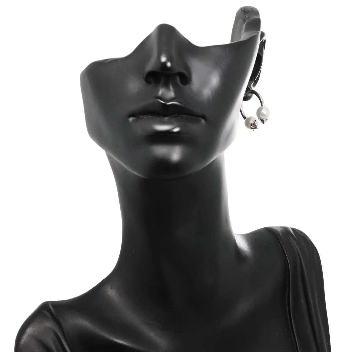 Akoya Pearl Diamond 0.01ctx4 Earrings Pierced 18K WG 750