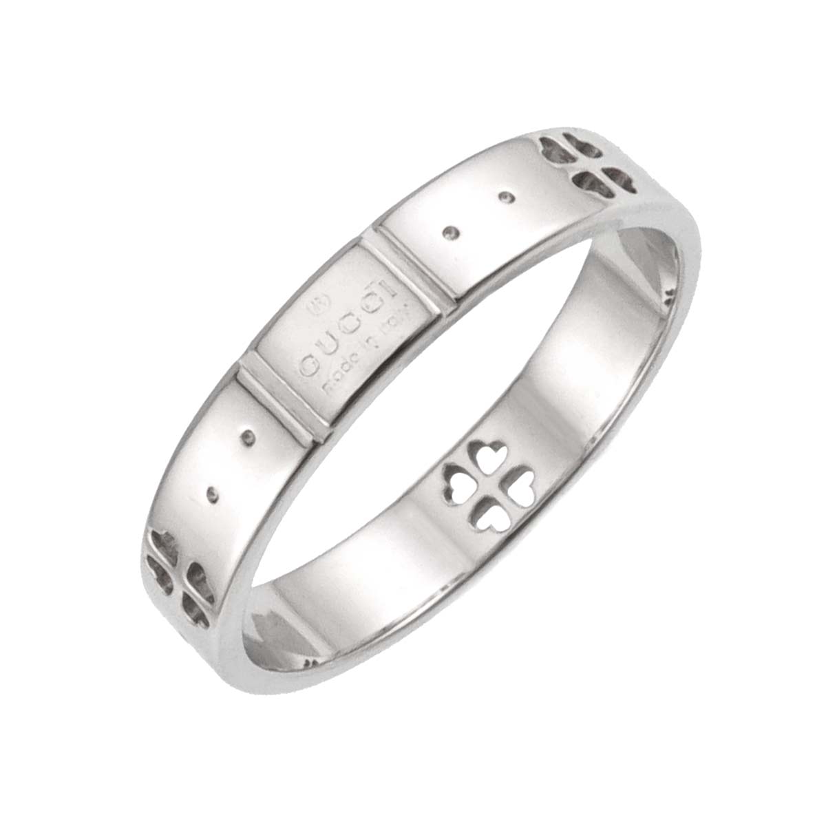 Icon Ring 18K WG White Gold 750 Size18 8-8.25(US)