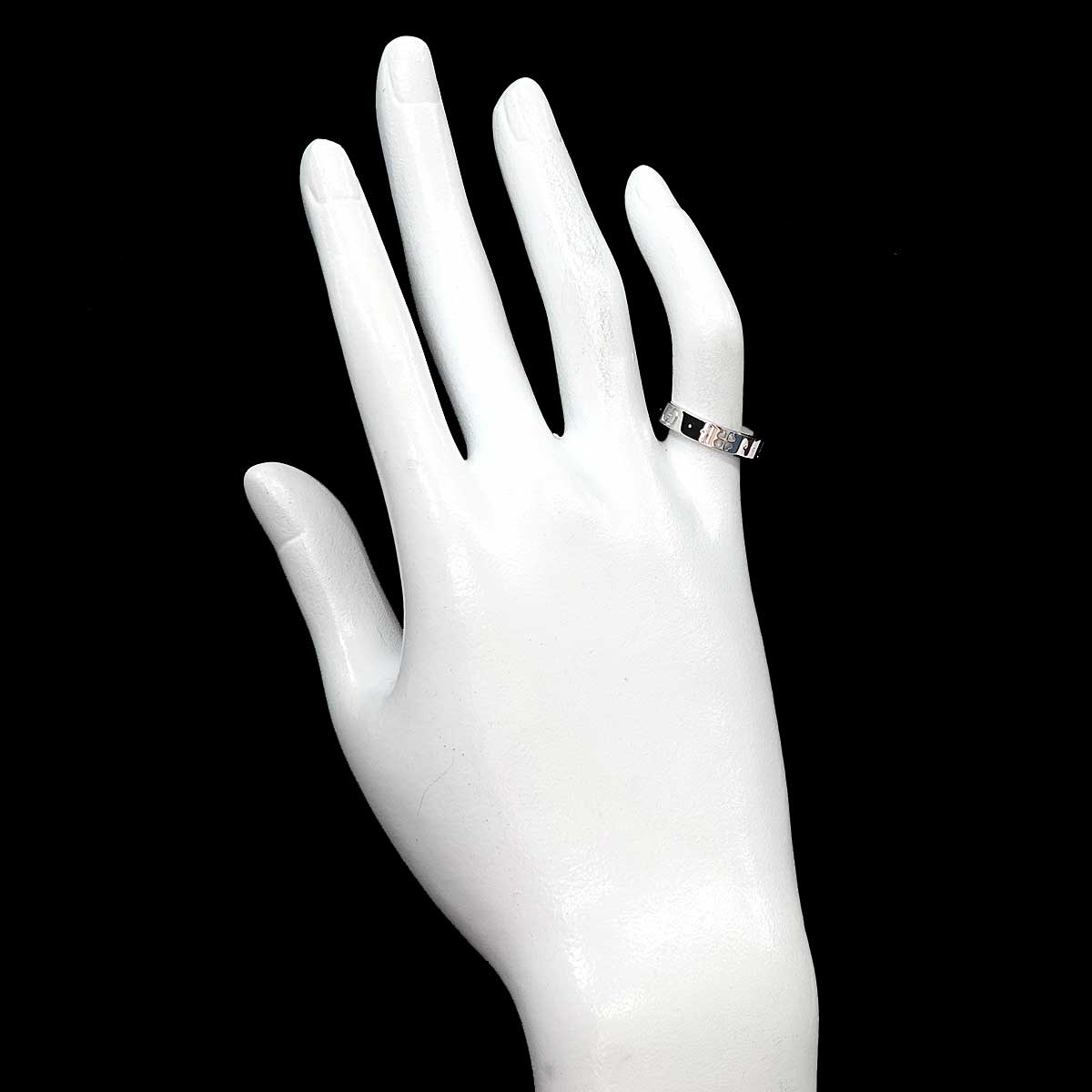 Icon Ring 18K WG White Gold 750 Size10 5-5.25(US)