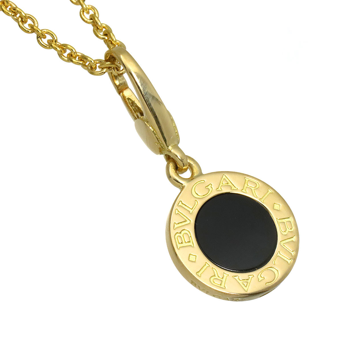 BVLGARIBVLGARI Onyx Necklace 18K YG 750