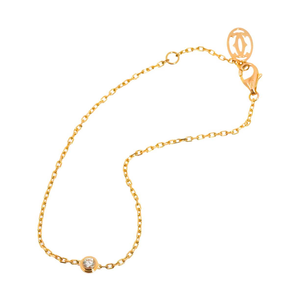 D Amour Diamond SM Bracelet 18K Pink Gold 750