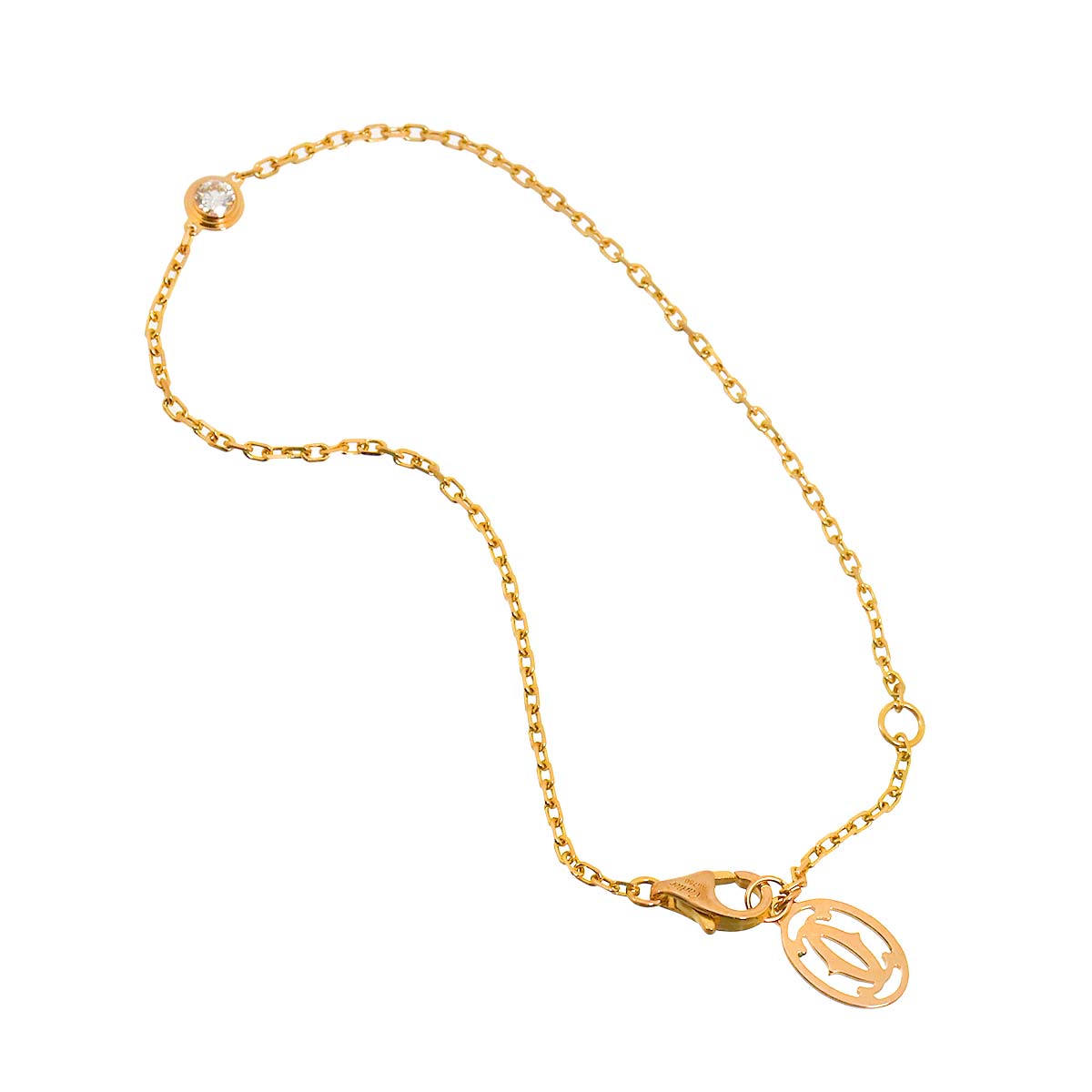 D Amour Diamond SM Bracelet 18K Pink Gold 750