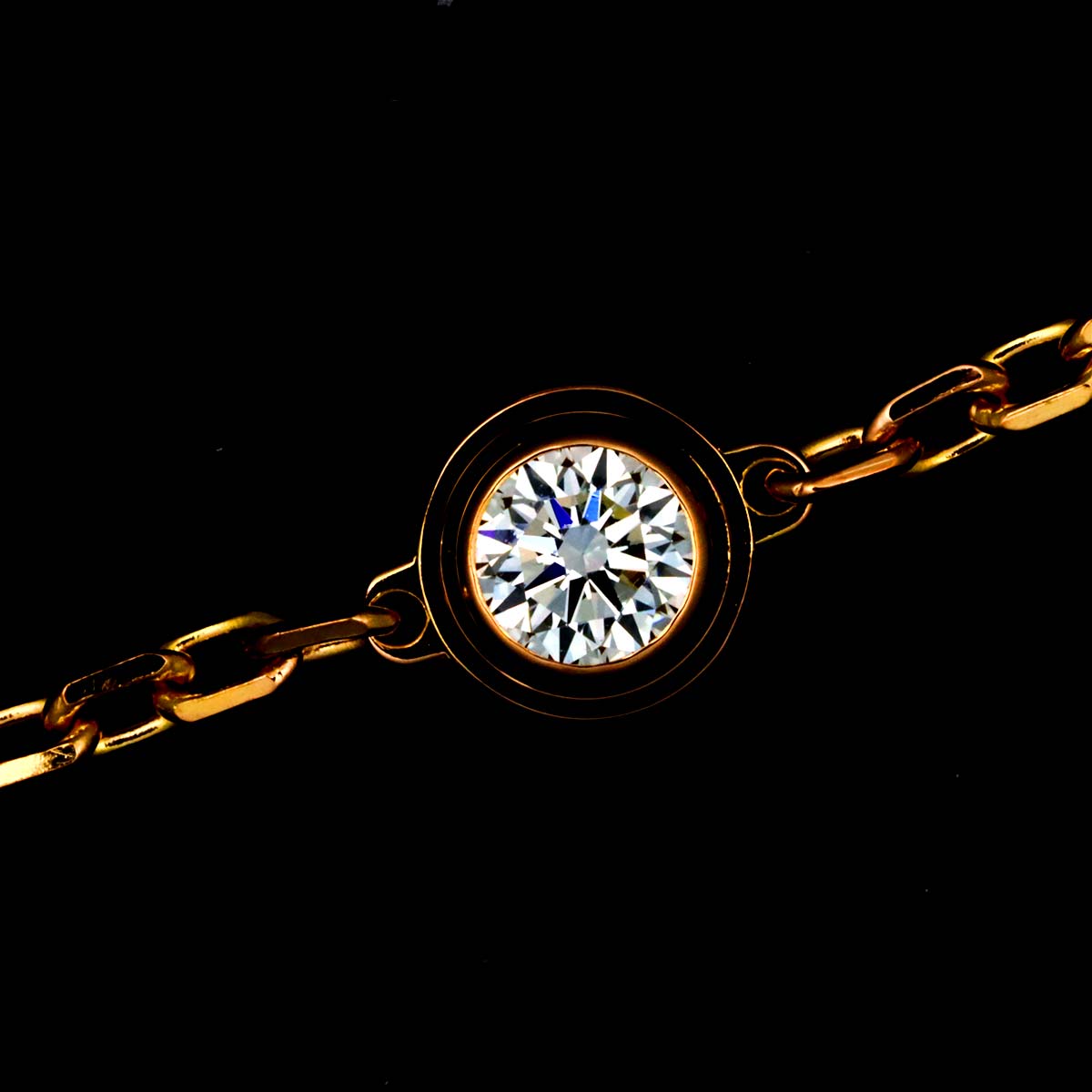 D Amour Diamond SM Bracelet 18K Pink Gold 750