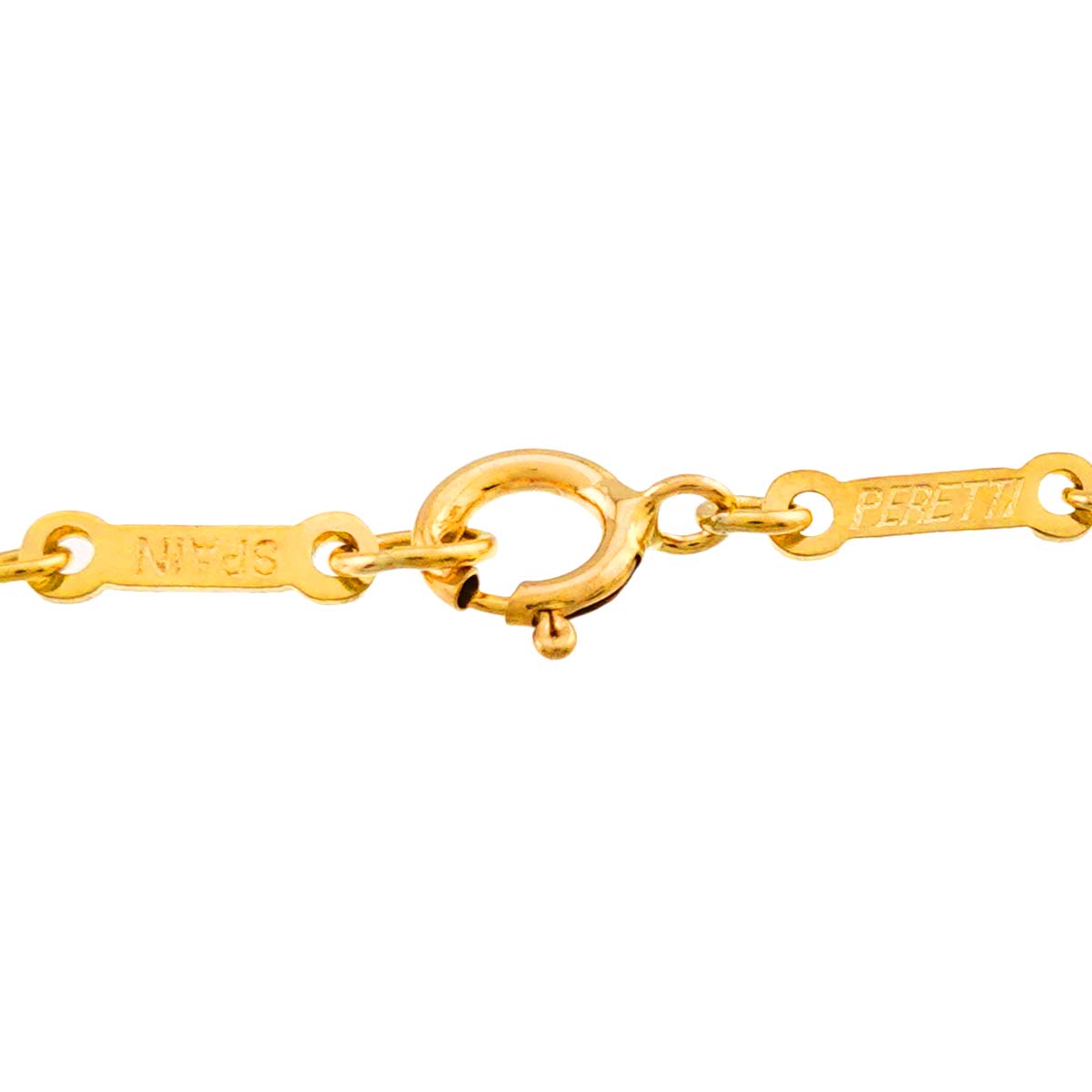 Open Heart Necklace 18K Yellow Gold 750