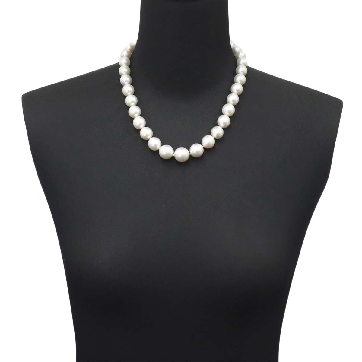South Sea pearl 14.7-10.7mm Necklace SV Silver 925