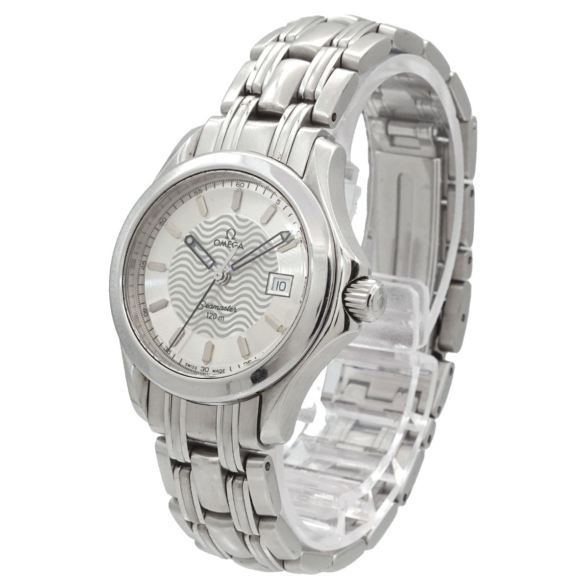 Seamaster 120 Date 2571 31 Quartz Silver Dial Ladies Watch