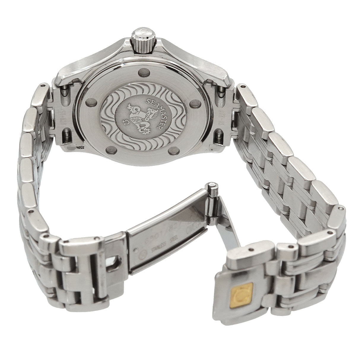 Seamaster 120 Date 2571 31 Quartz Silver Dial Ladies Watch