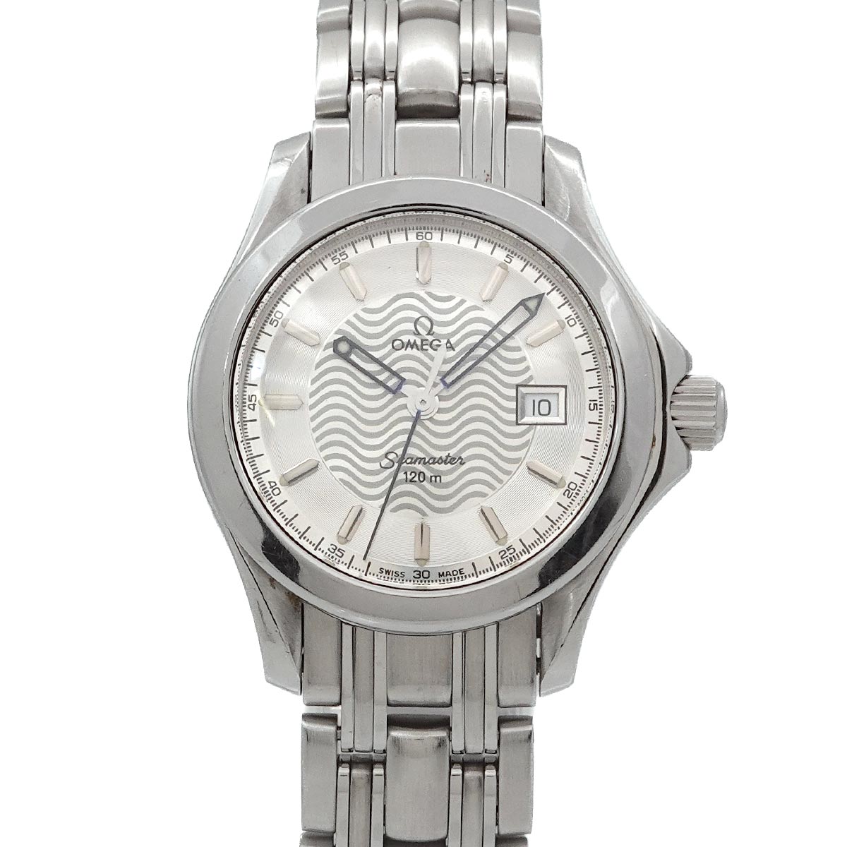 Seamaster 120 Date 2571 31 Quartz Silver Dial Ladies Watch