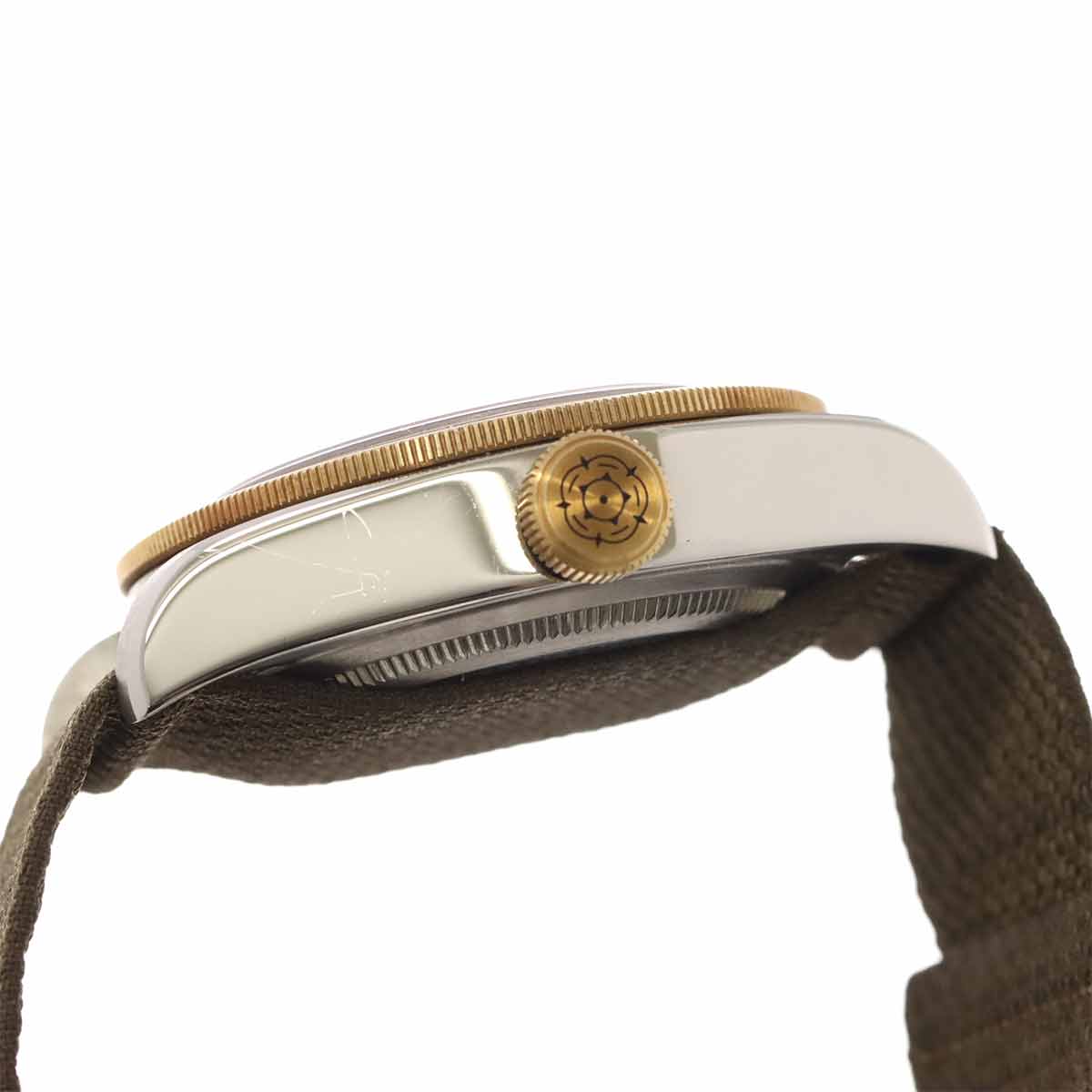 Heritage Black Bay 79733N Automatic Gold Dial Mens Watch