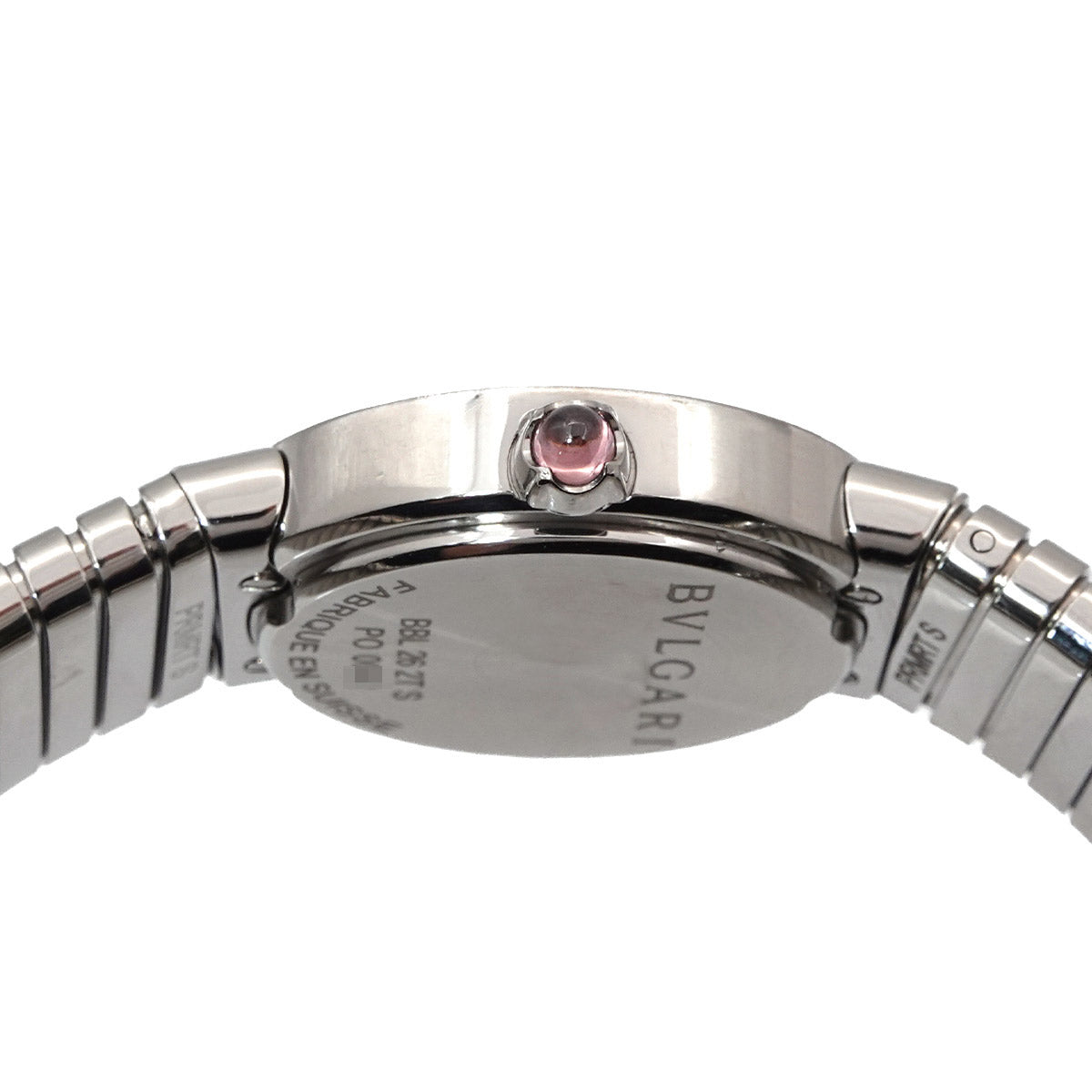 BVLGARIBVLGARI Tubogas BBL262TS Quartz Black Dial Ladies
