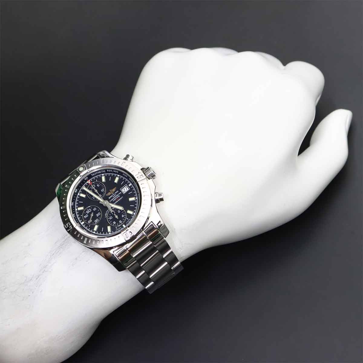 Colt A13388 Chronograph Date Black Dial Mens Watch