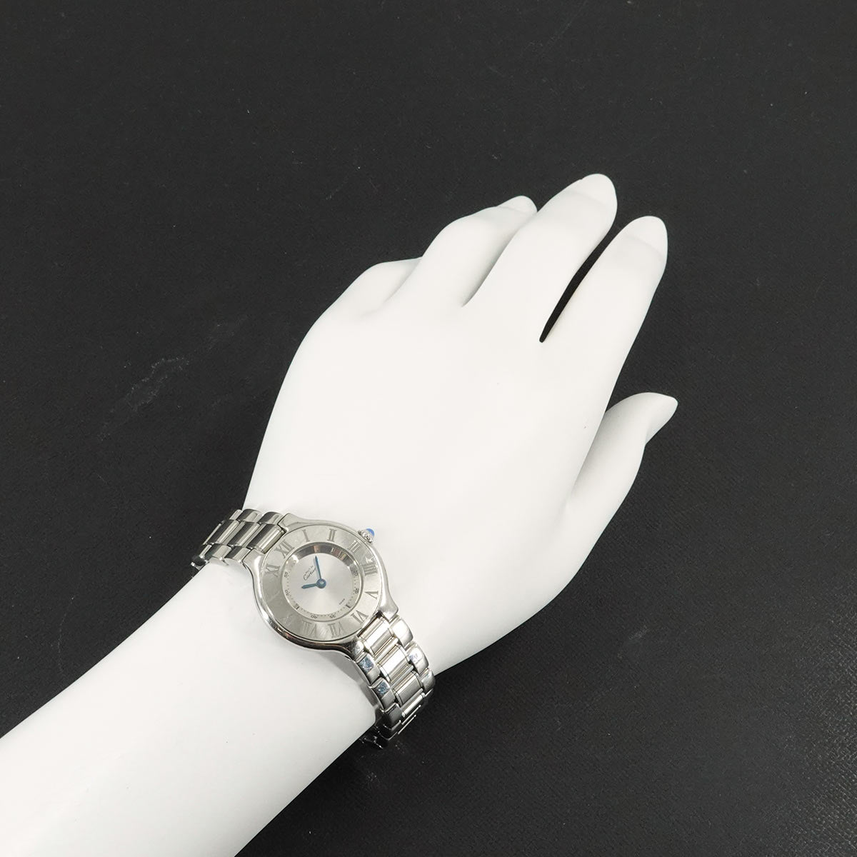 Must 21 W10109T2 Quartz Silver Dial Ladies Watch