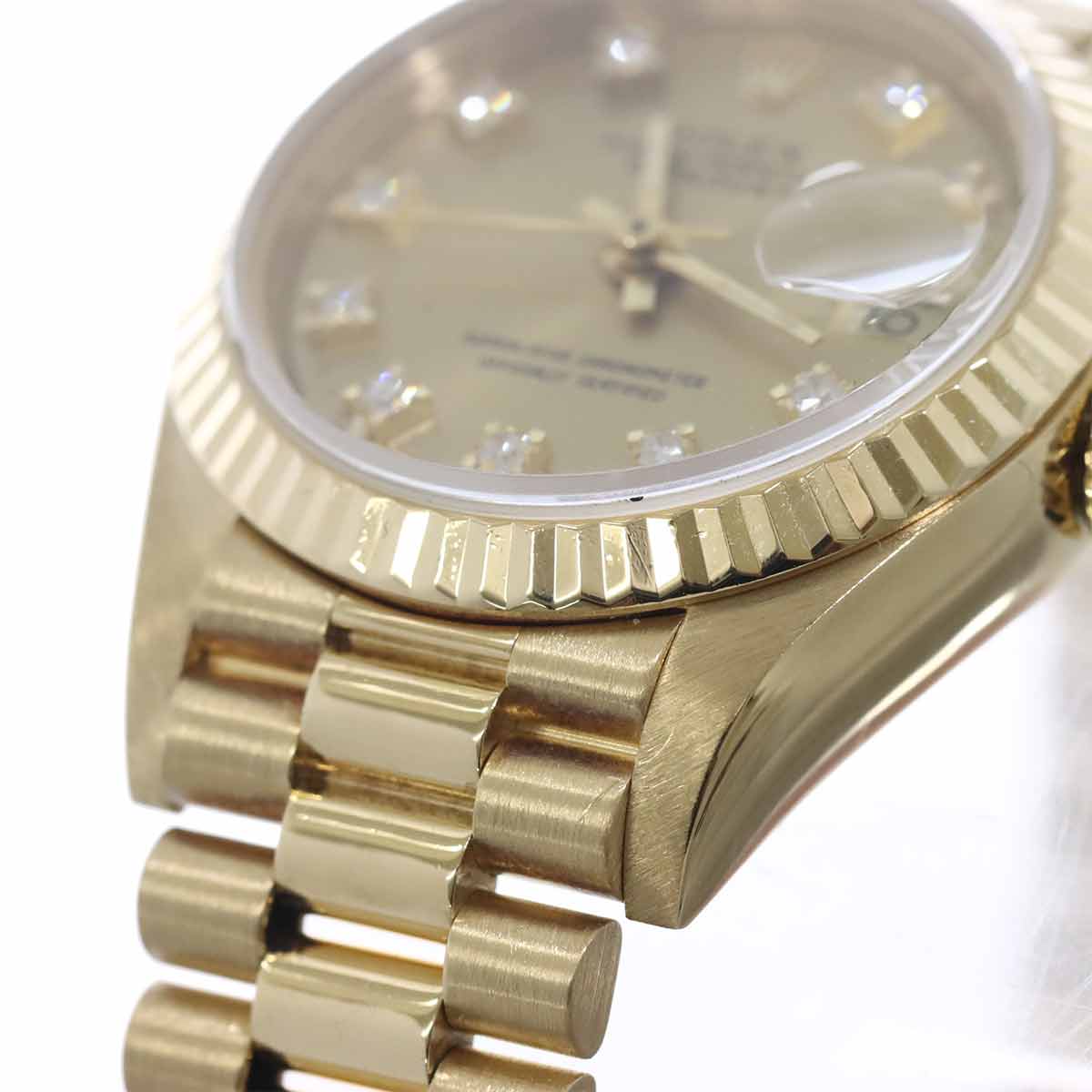 Datejust 69178G Serial R 750 YG 10P Diamond Gold Dial Ladies