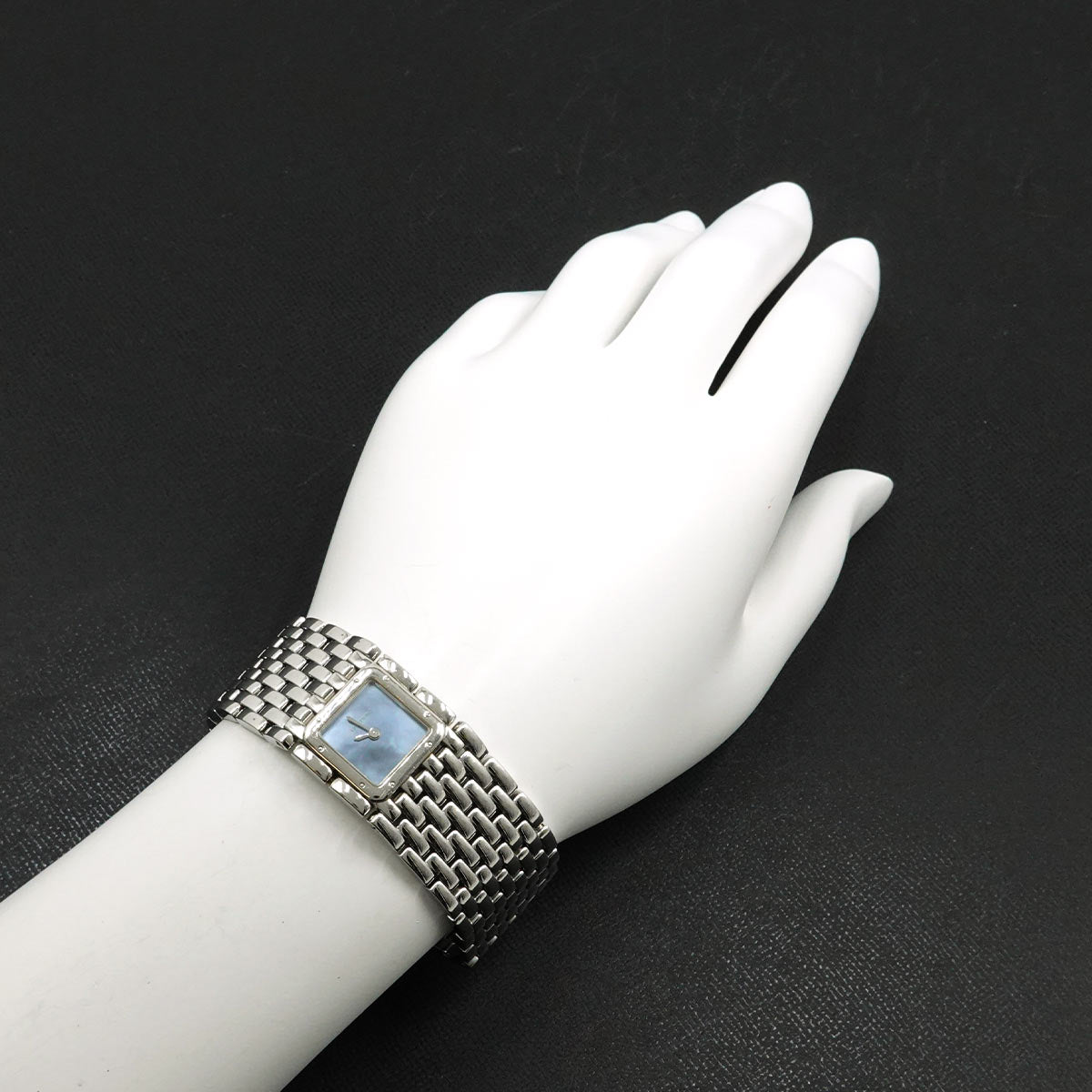 Panthere Ruban W61002T9 Quartz Blue Shell Dial Ladies Watch