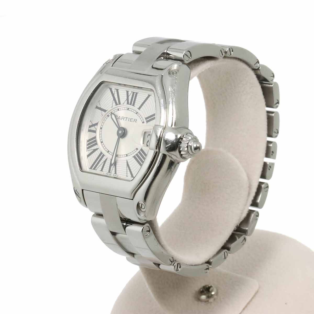 Roadster SM W62016V3 Date Quartz Silver Dial Ladies Watch