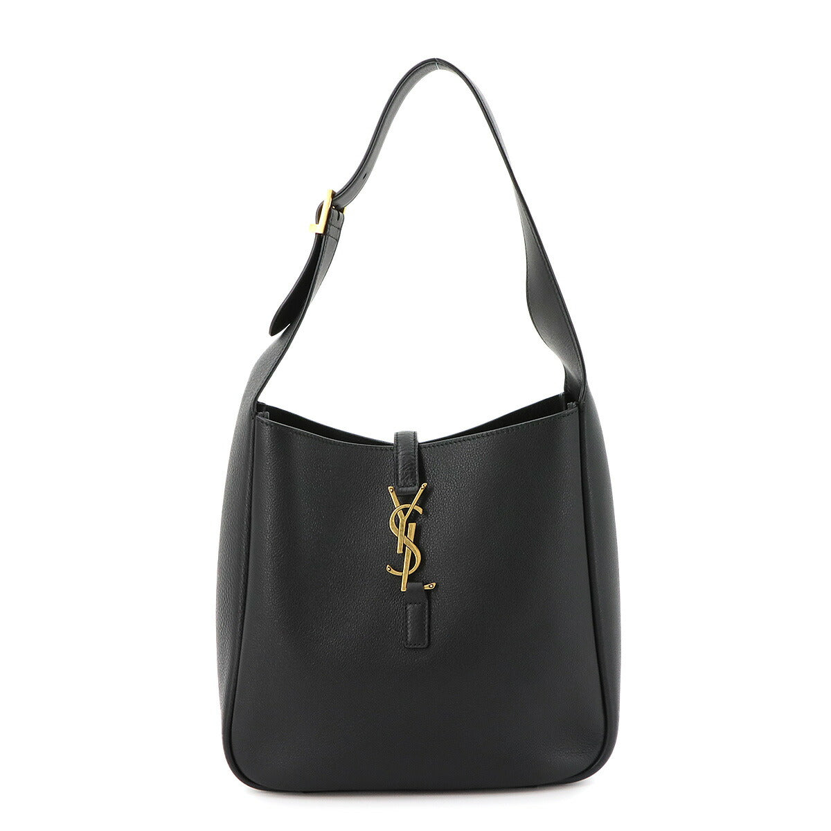 LE 5 A 7 Small Shoulder Bag Leather Black 713938