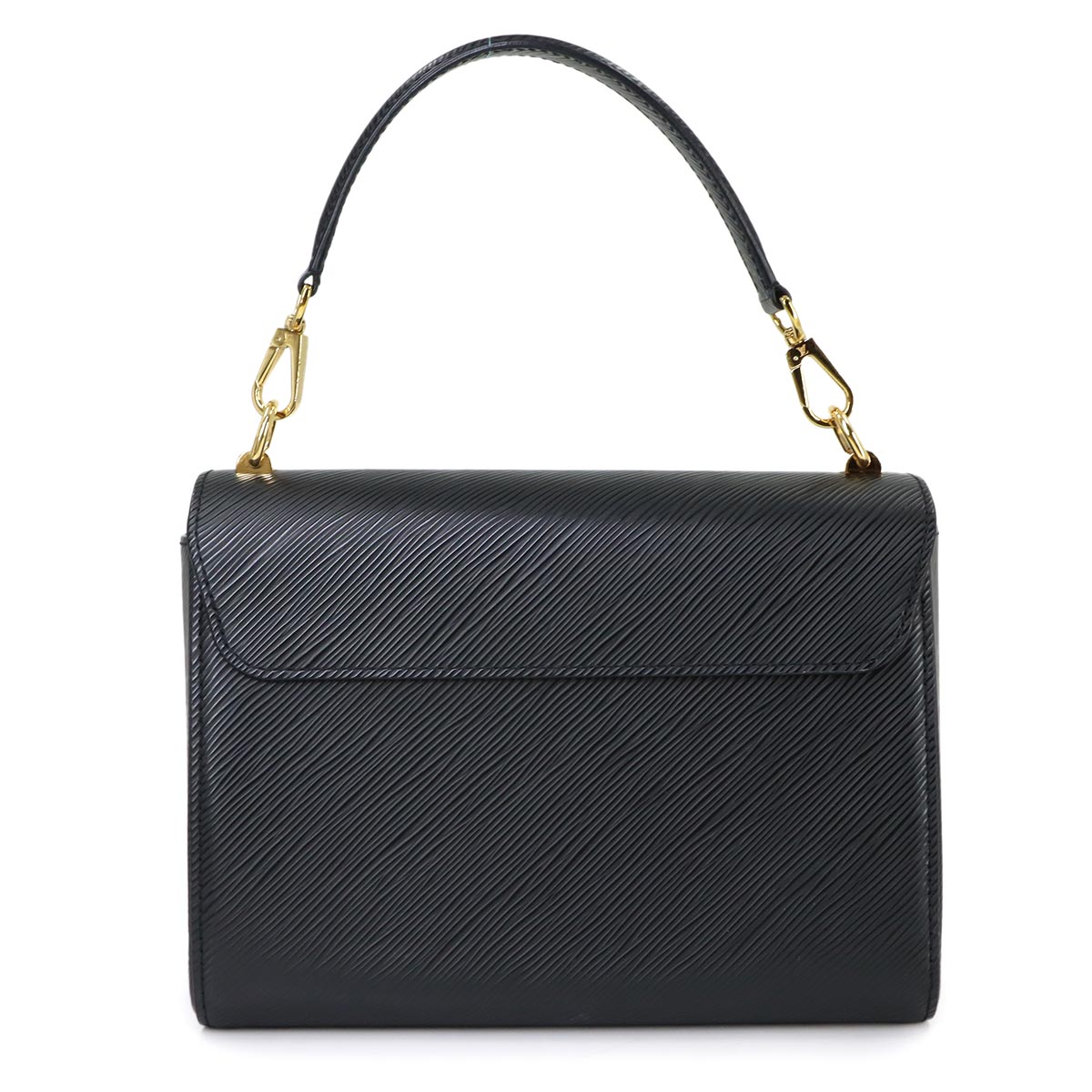 Epi Twist MM Hand Shoulder Bag Leather Black M21554