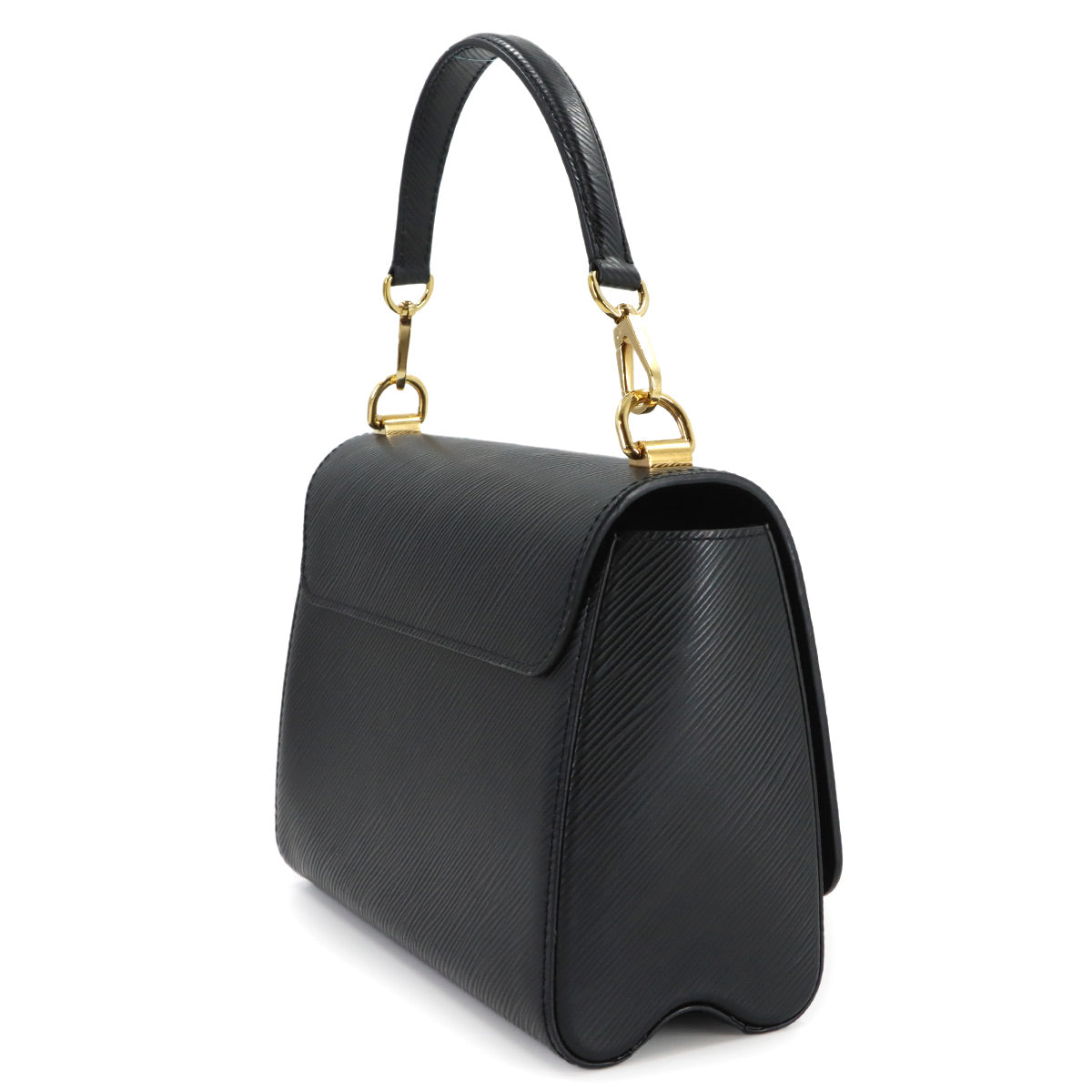 Epi Twist MM Hand Shoulder Bag Leather Black M21554
