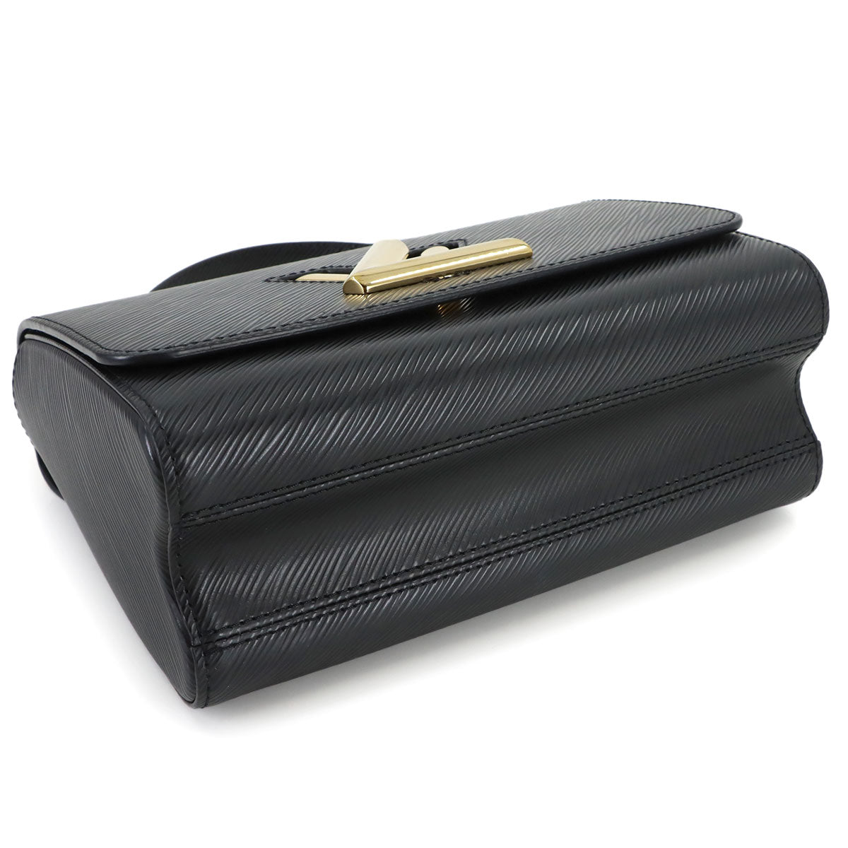 Epi Twist MM Hand Shoulder Bag Leather Black M21554