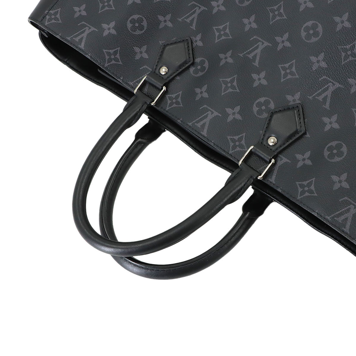 Monogram Eclipse Grand Sac Tote Bag Black M44733 Purse
