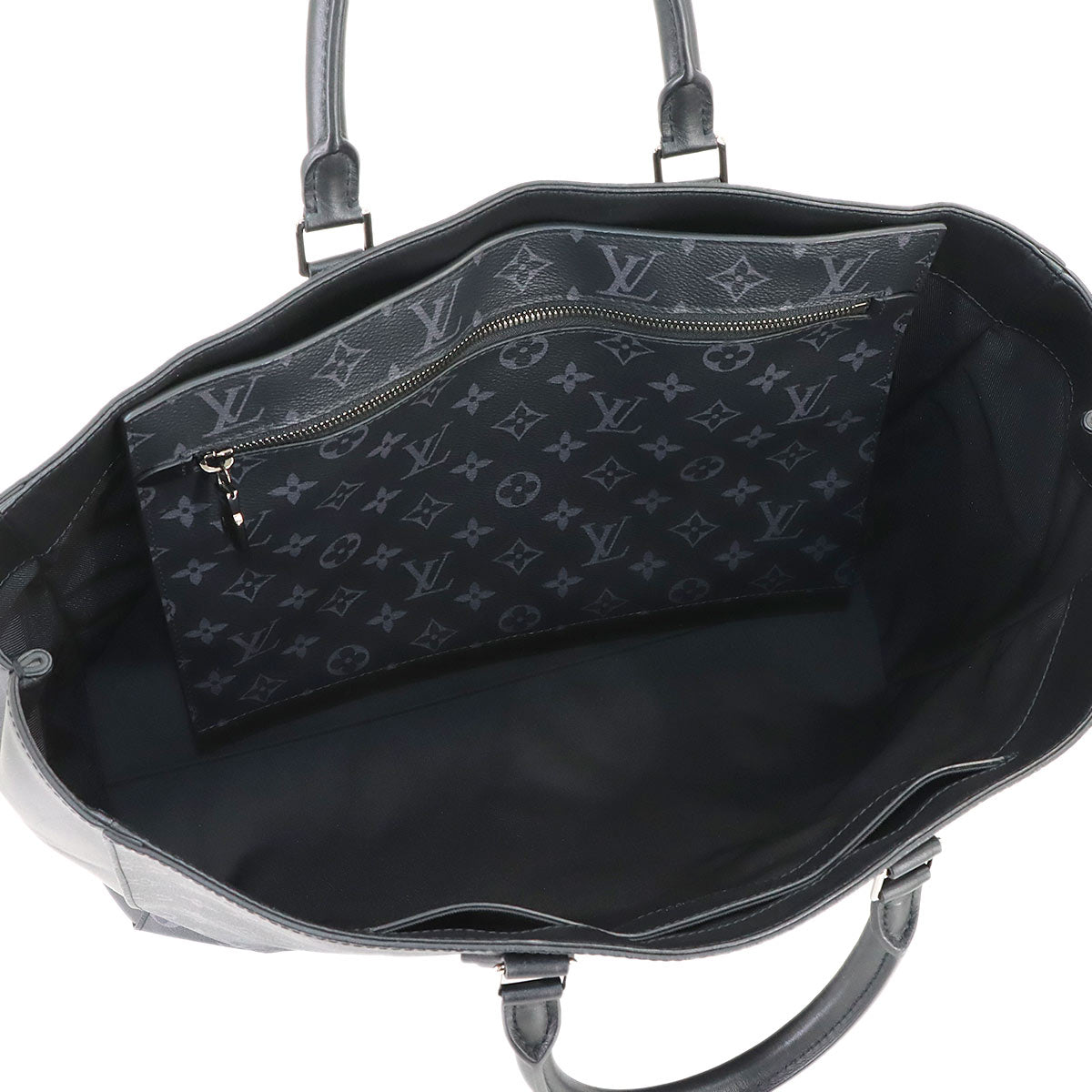 Monogram Eclipse Grand Sac Tote Bag Black M44733 Purse