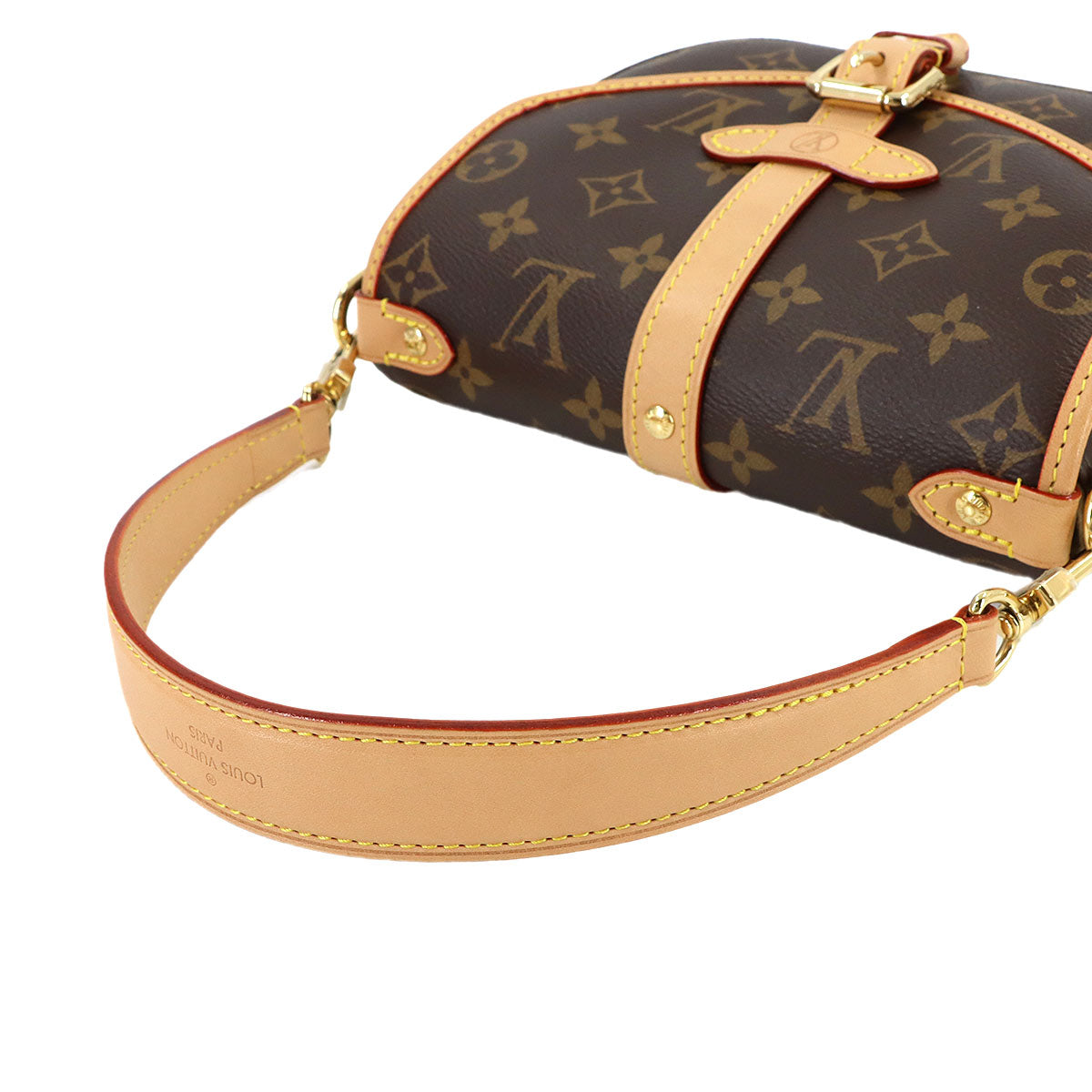 Monogram Saumur BB 2way Hand Shoulder Bag Brown M46740