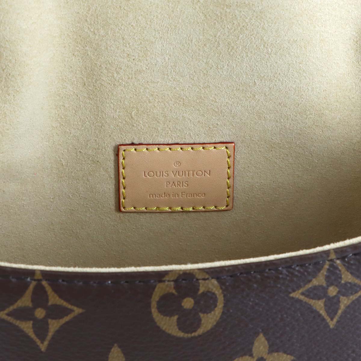Monogram Saumur BB 2way Hand Shoulder Bag Brown M46740
