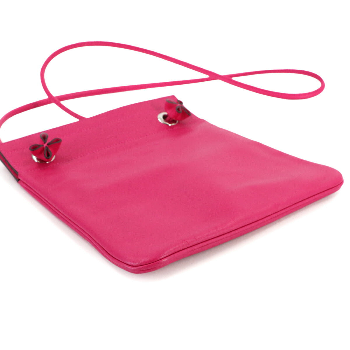 Aline Mini Shoulder Bag Veau Swift Rose Mexicoe Purse