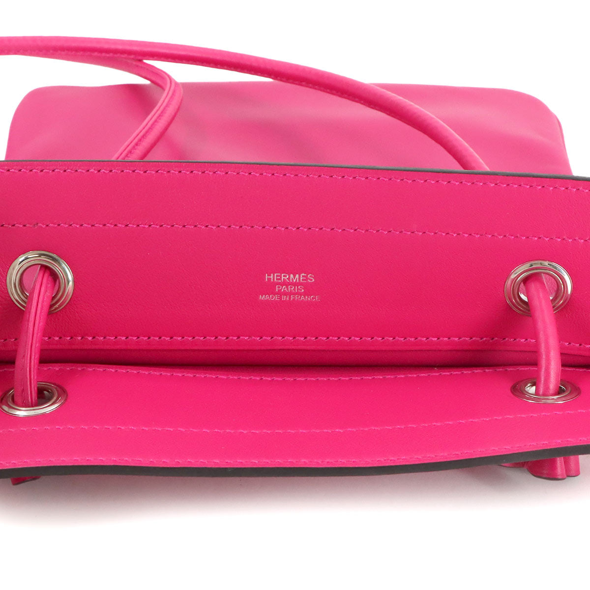 Aline Mini Shoulder Bag Veau Swift Rose Mexicoe Purse