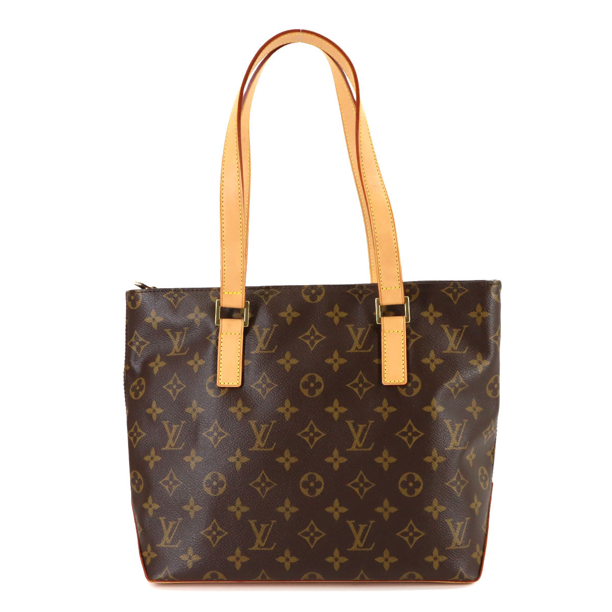 Monogram Cabas Piano Tote Bag Brown M51148 Purse