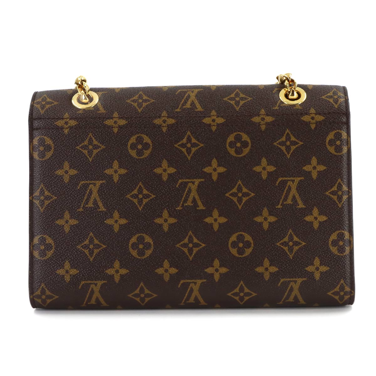 Monogram Victoire Shoulder Bag Leather Bordeaux M41732