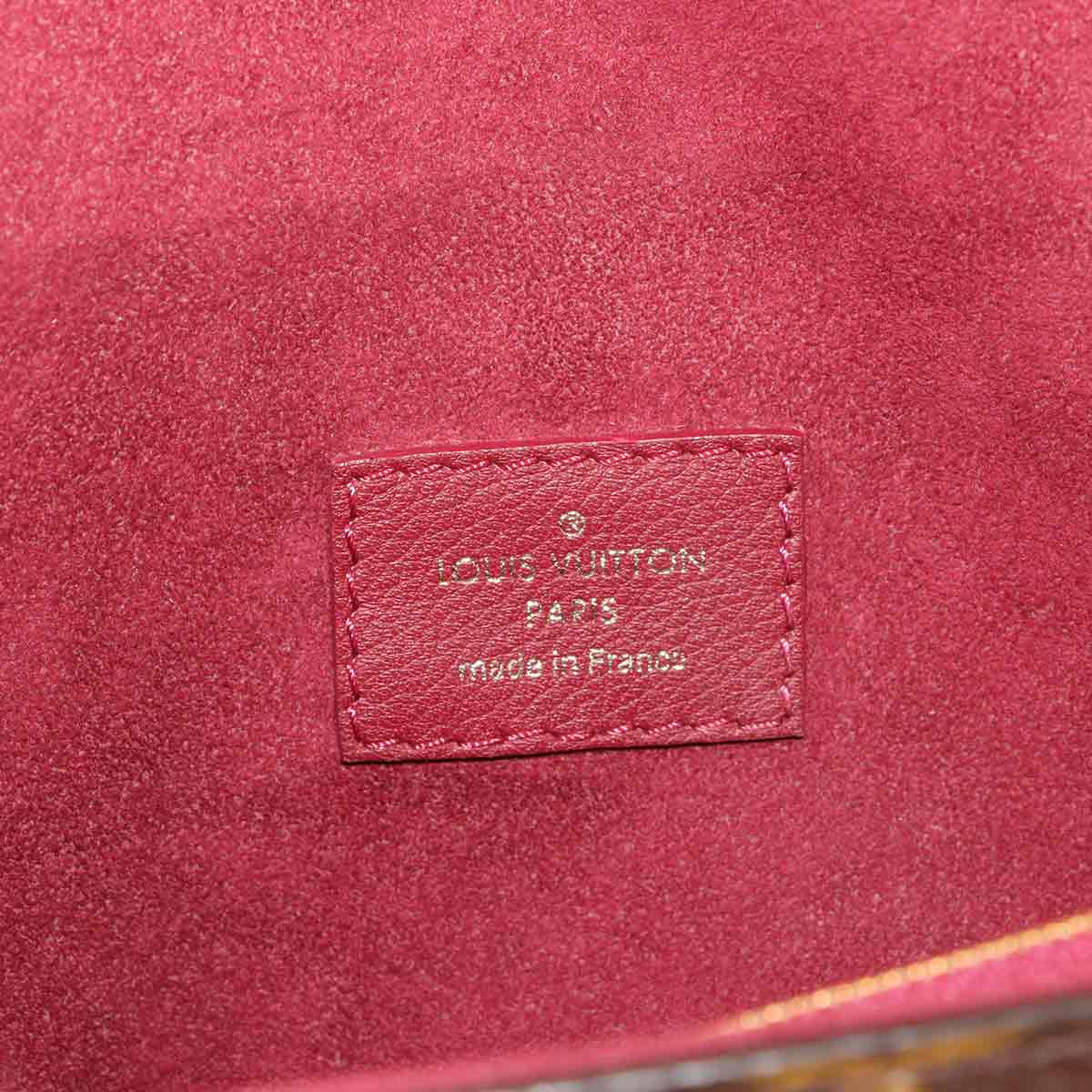 Monogram Victoire Shoulder Bag Leather Bordeaux M41732